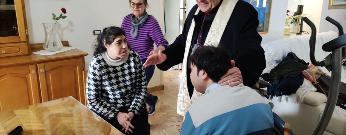 L’incontro di oggi di S.E. Mons. Michele con le attività locali, i ragazzi e i genitori della Parrocchia Presentazione d